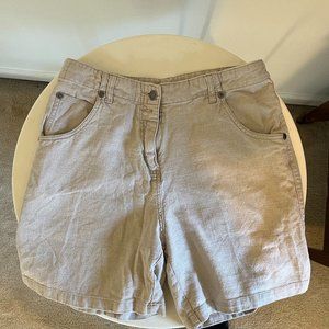 Woolrich women's cotton shorts tan size 8